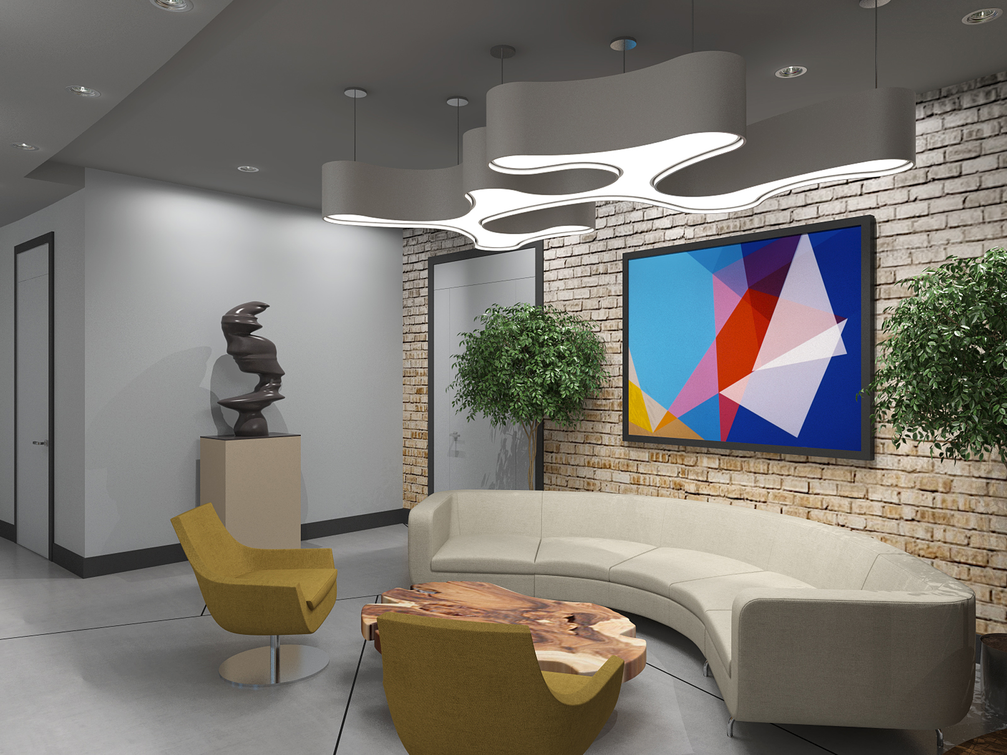Офис в стиле LOFT